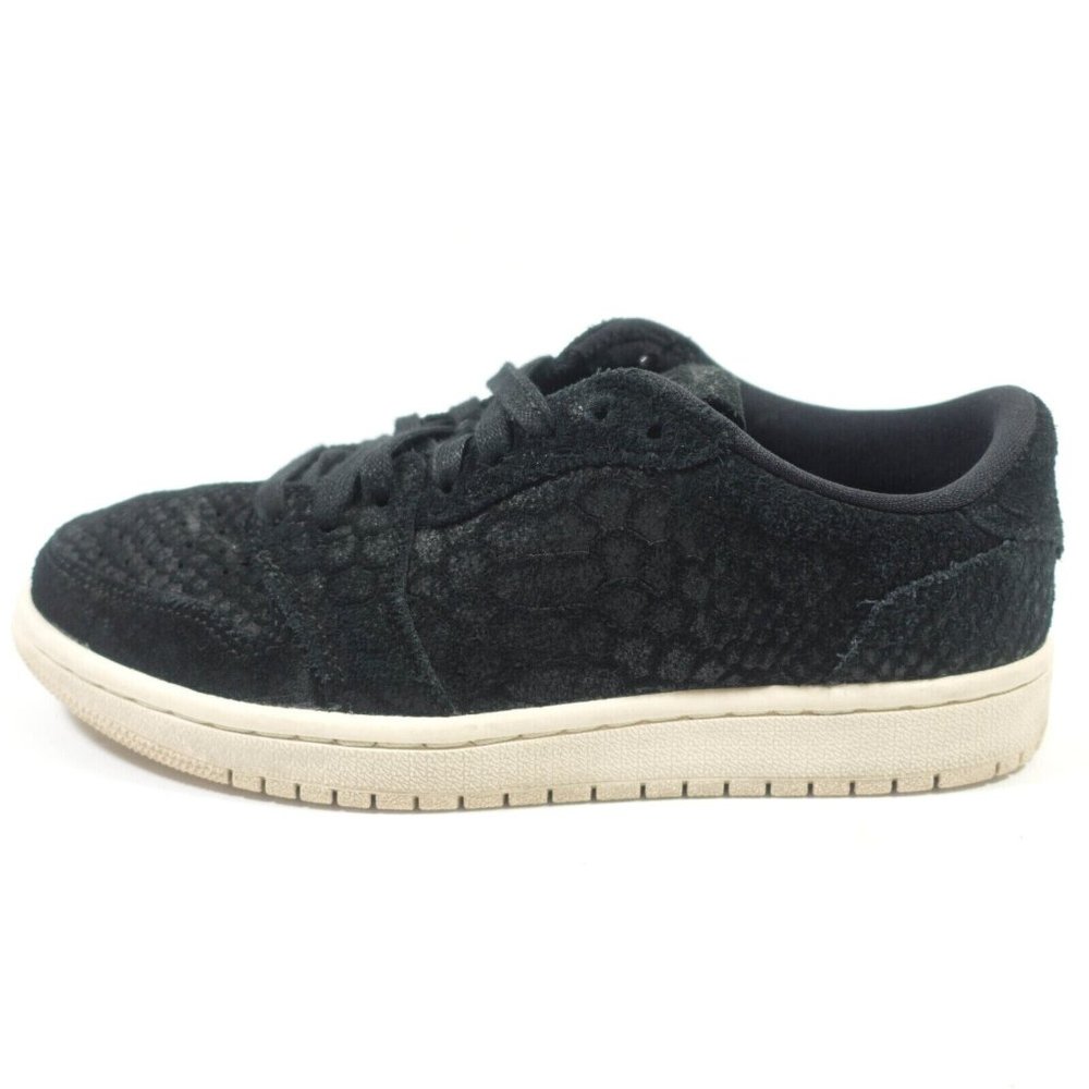 Nike Air Jordan 1 Retro Low Python Print Sneakers - Women's Size 7